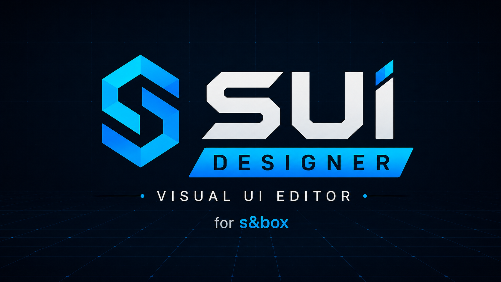 SUI Designer — Visual UI Editor for s&box